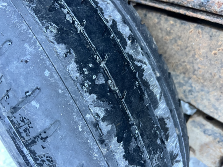 Used 2008 PJ 14ft Dump Trailer 2-7000 lb axles =14K