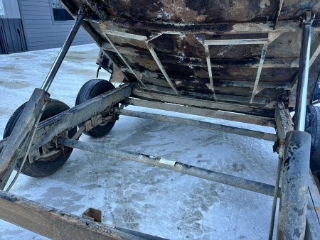 Used 2008 PJ 14ft Dump Trailer 2-7000 lb axles =14K