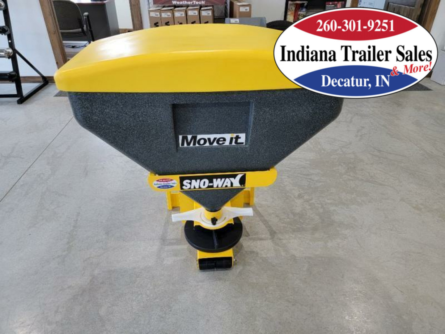 New Sno-Way SW99100510 - 6 - CU. FT. TAILGATE Salt Spreader