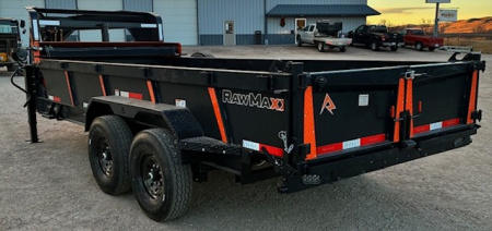 New 2026 RawMaxx LPX16GN14K Dump Trailer