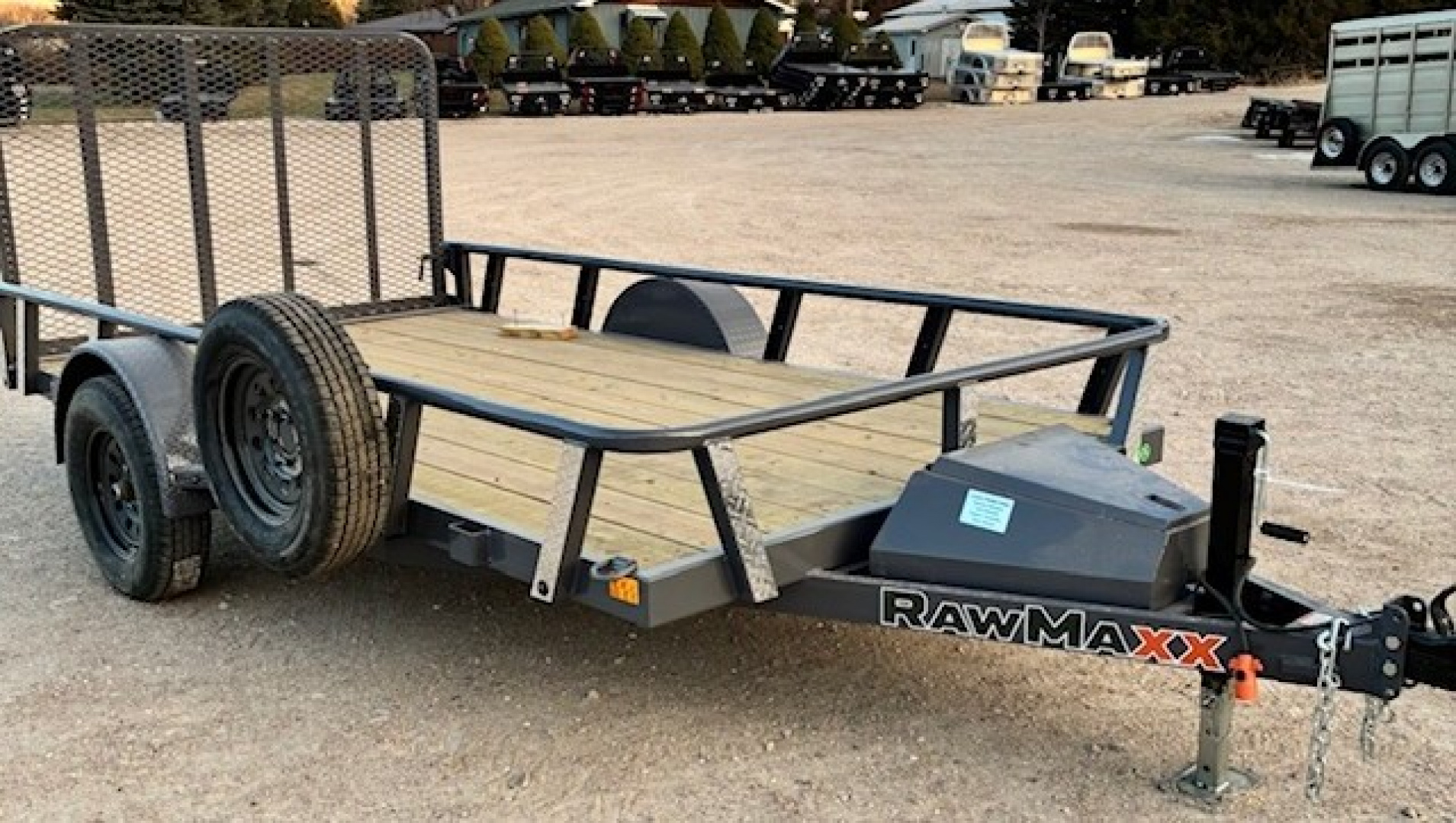 New 2026 RawMaxx UTX1277BP3.5K Utility Trailer