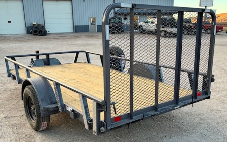 New 2026 RawMaxx UTX1277BP3.5K Utility Trailer