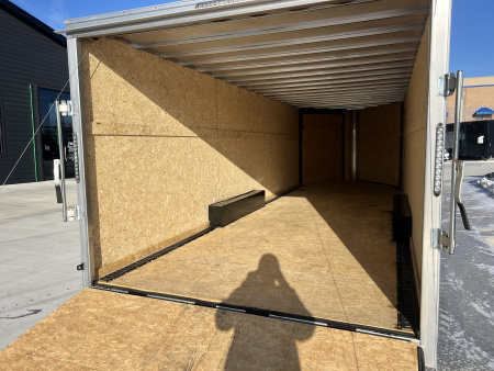 Used 2022 R&M Manufacturing 829 drive out Cargo / Enclosed Trailer