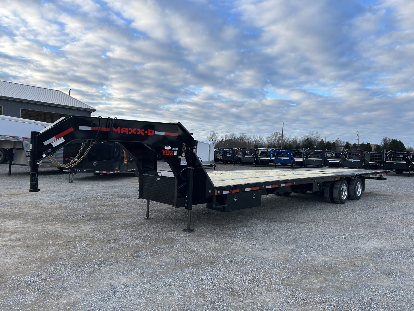 New 2026 MAXXD Gooseneck Trailer | 34' x 102' 30K GVWR