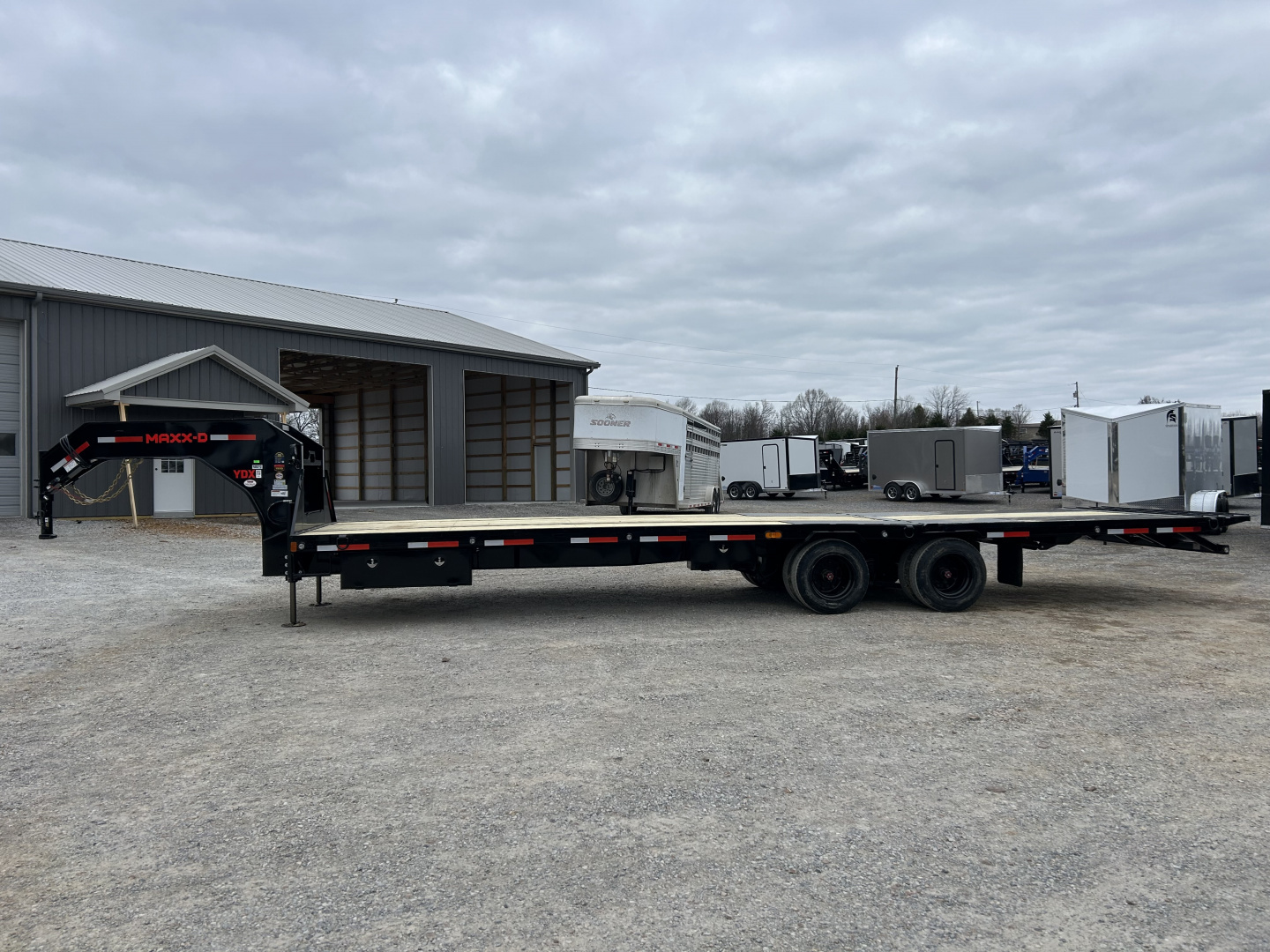 New 2026 MAXXD Gooseneck Trailer | 32' x 102' 30K GVWR