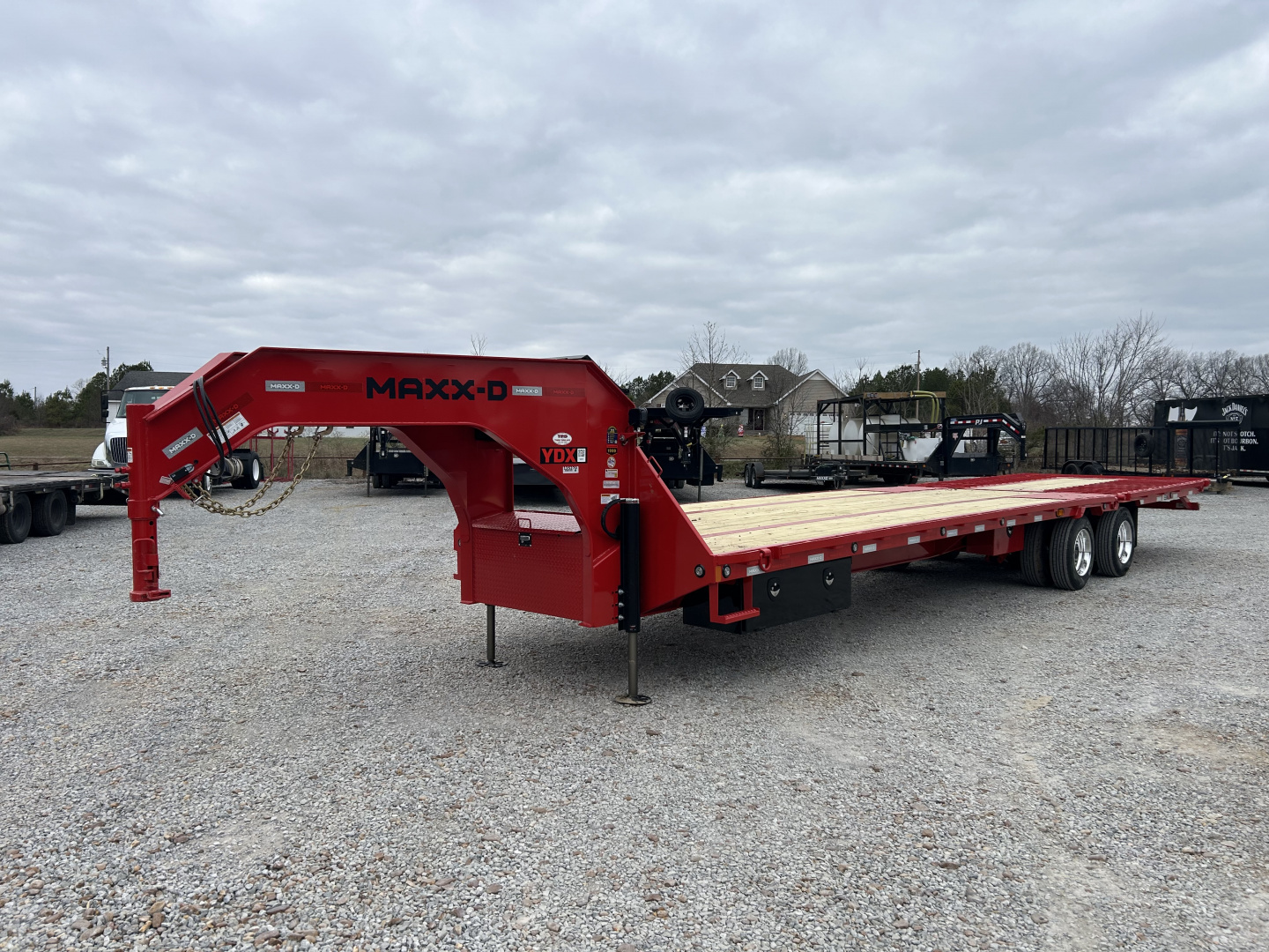 New 2026 MAXXD Gooseneck Trailer | 34' x 102' 30K GVWR