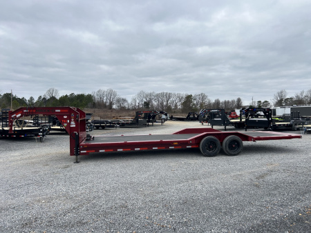 New 2026 MAXXD 102" X 28' 18K Gooseneck Power Tilt Trailer