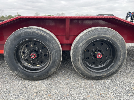 New 2026 MAXXD 102" X 28' 18K Gooseneck Power Tilt Trailer