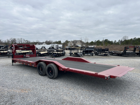 New 2026 MAXXD 102" X 28' 18K Gooseneck Power Tilt Trailer