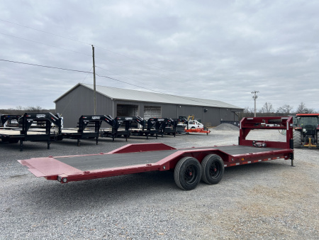 New 2026 MAXXD 102" X 28' 18K Gooseneck Power Tilt Trailer