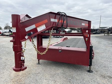 New 2026 MAXXD 102" X 28' 18K Gooseneck Power Tilt Trailer