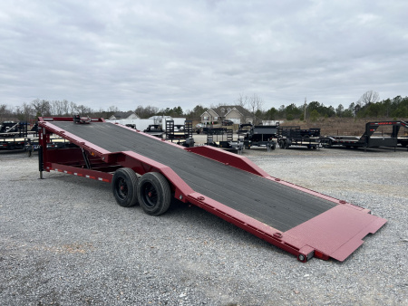 New 2026 MAXXD 102" X 28' 18K Gooseneck Power Tilt Trailer