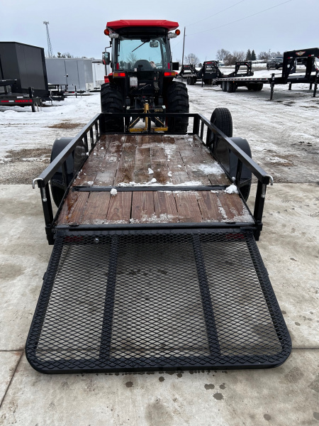 Used 2023 Heartland 5x10 Dovetail/3' gate Utility Trailer
