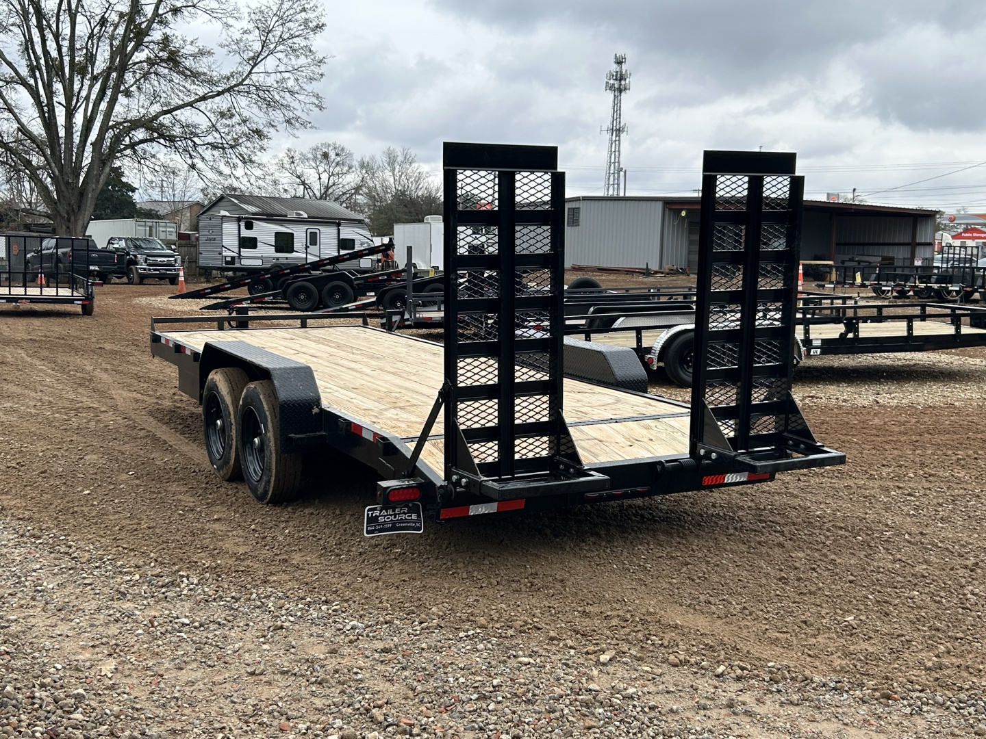 New 2026 Down 2 Earth Trailers 7x20 TA 17.5K Equipment Trailer