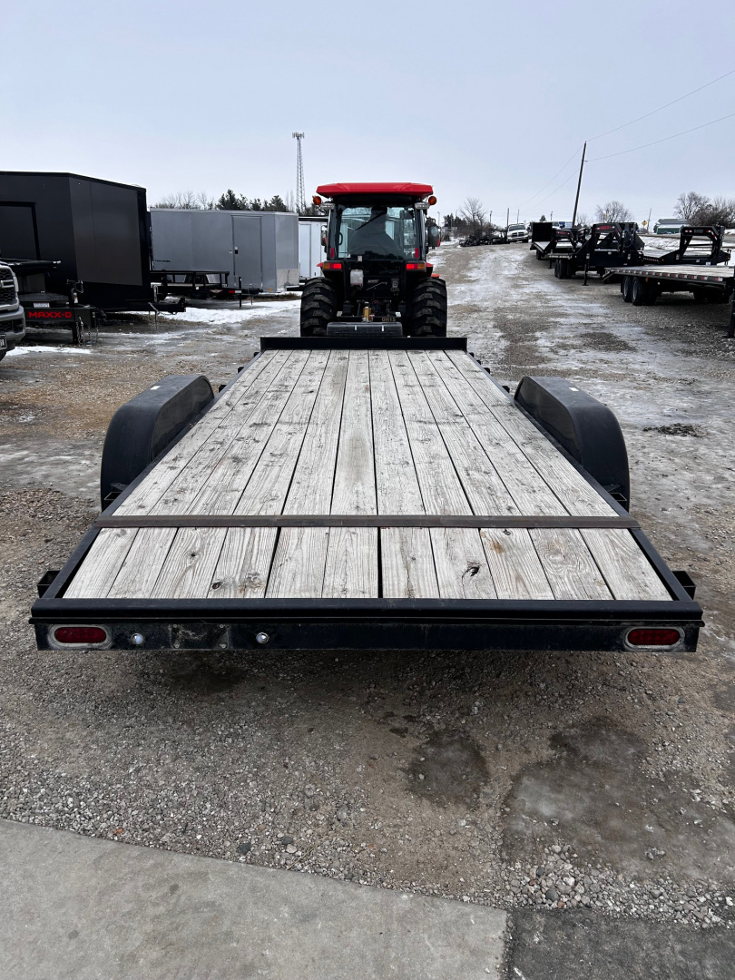 Used 2014 Heartland 82"X18' 10K CAR HAULER DOVETAIL Car / Racing Trailer