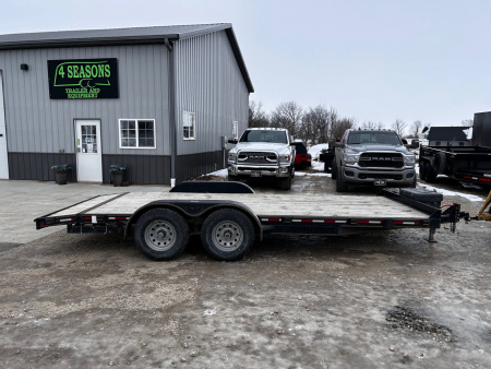 Used 2014 Heartland 82"X18' 10K CAR HAULER DOVETAIL Car / Racing Trailer