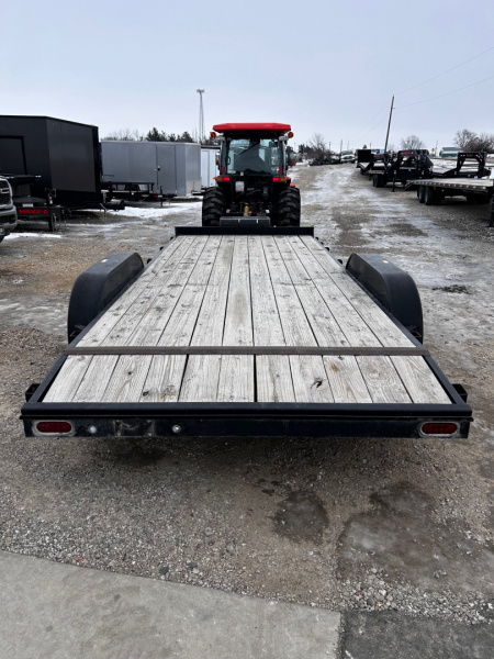 Used 2014 Heartland 82"X18' 10K CAR HAULER DOVETAIL Car / Racing Trailer