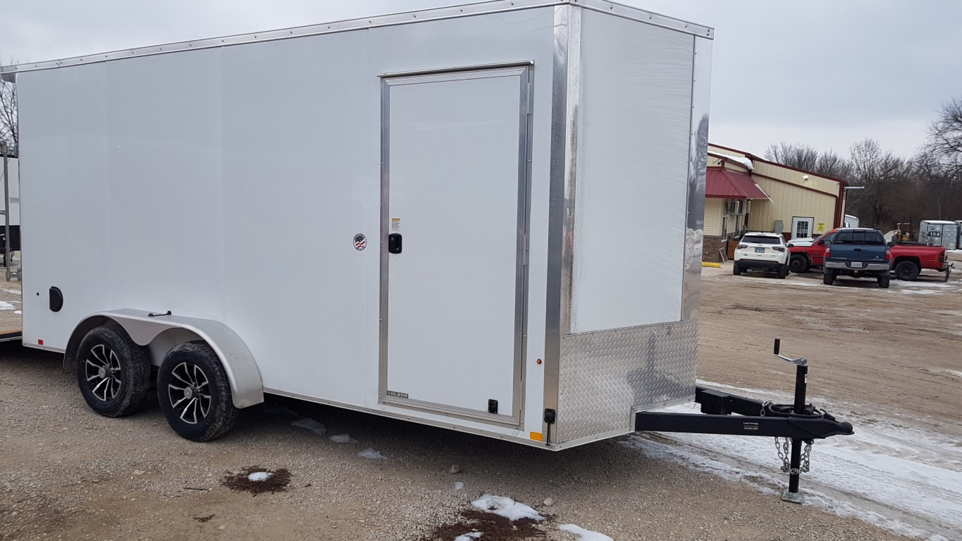 New 2026 Pace American 7x16 Outback Deluxe Cargo / Enclosed Trailer