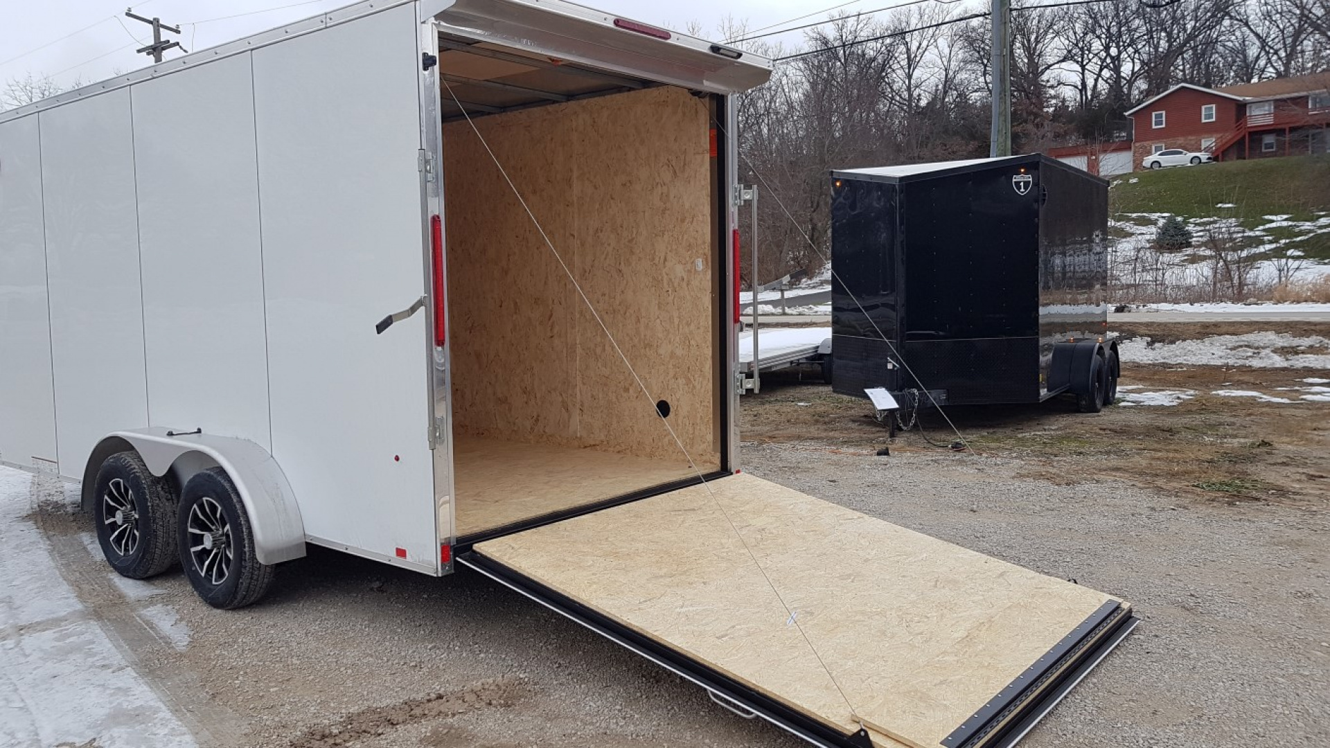 New 2026 Pace American 7x16 Outback Deluxe Cargo / Enclosed Trailer