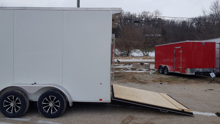 New 2026 Pace American 7x16 Outback Deluxe Cargo / Enclosed Trailer