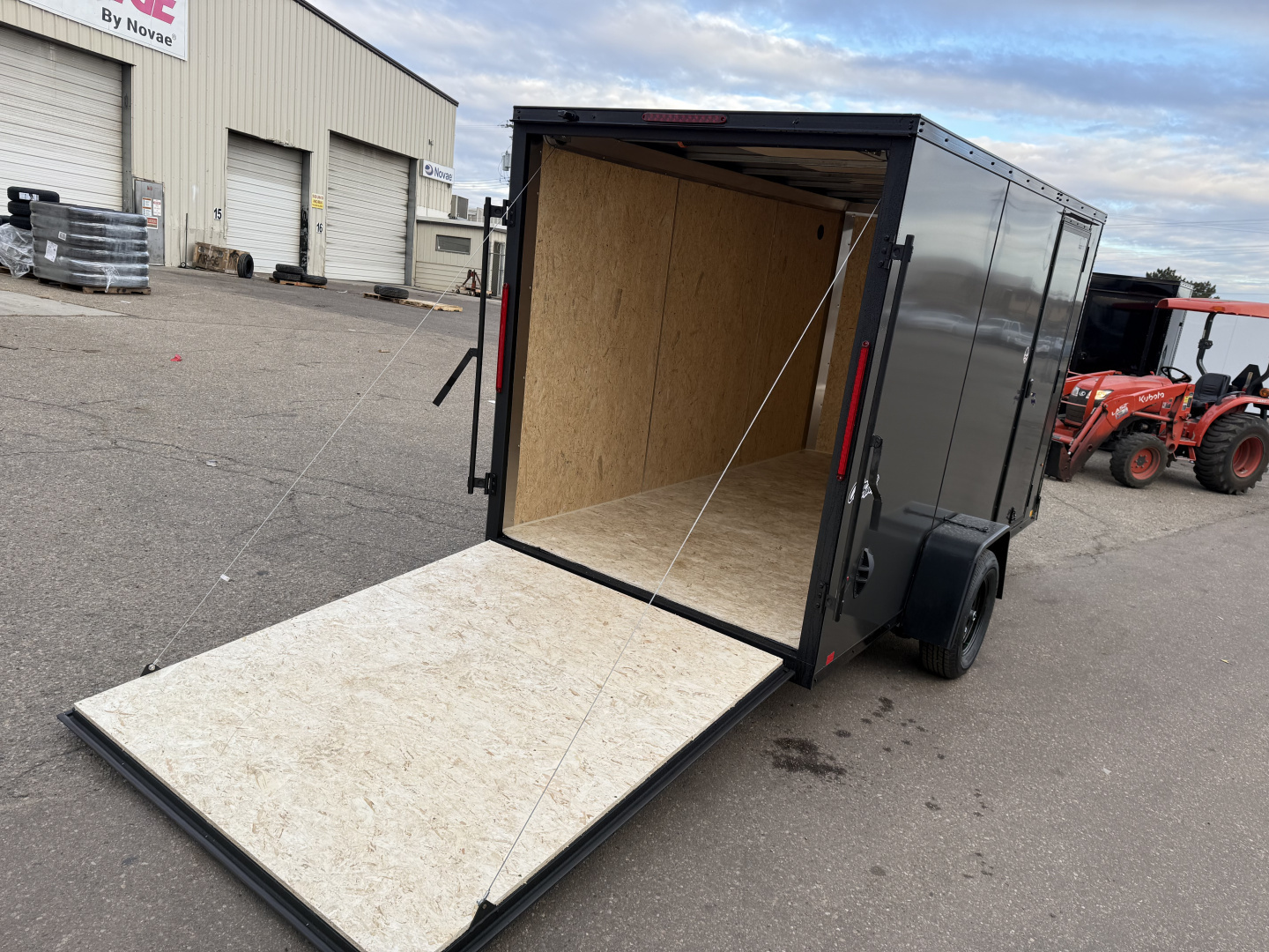 New 2026 Pace American 6X12 3K +6" Outback DLX Cargo / Enclosed Trailer