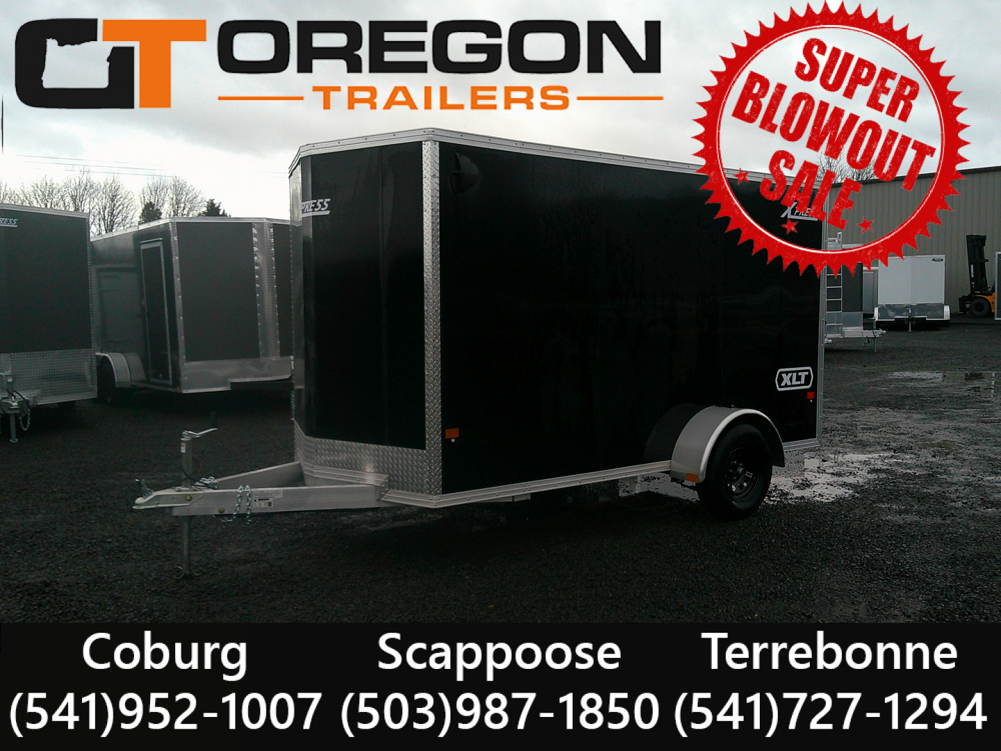 New 2026 ALCOM 6x12 3K Cargo / Enclosed Trailer