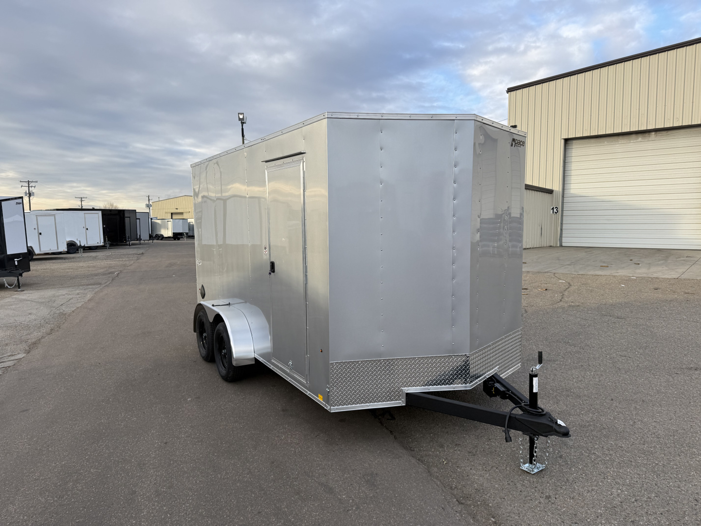 New 2026 Pace American 7X14 7K+6 DLX Out Back Cargo / Enclosed Trailer