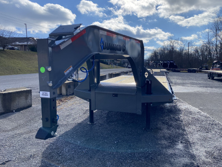 New 2026 Diamond C FMAX210 GOOSENECK TRAILER HYDRO JACKS & DOVE ALUMINUM OUTER RIMS