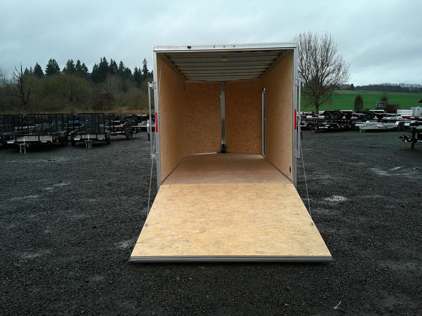 New 2026 ALCOM 7.4x16 7K Cargo / Enclosed Trailer