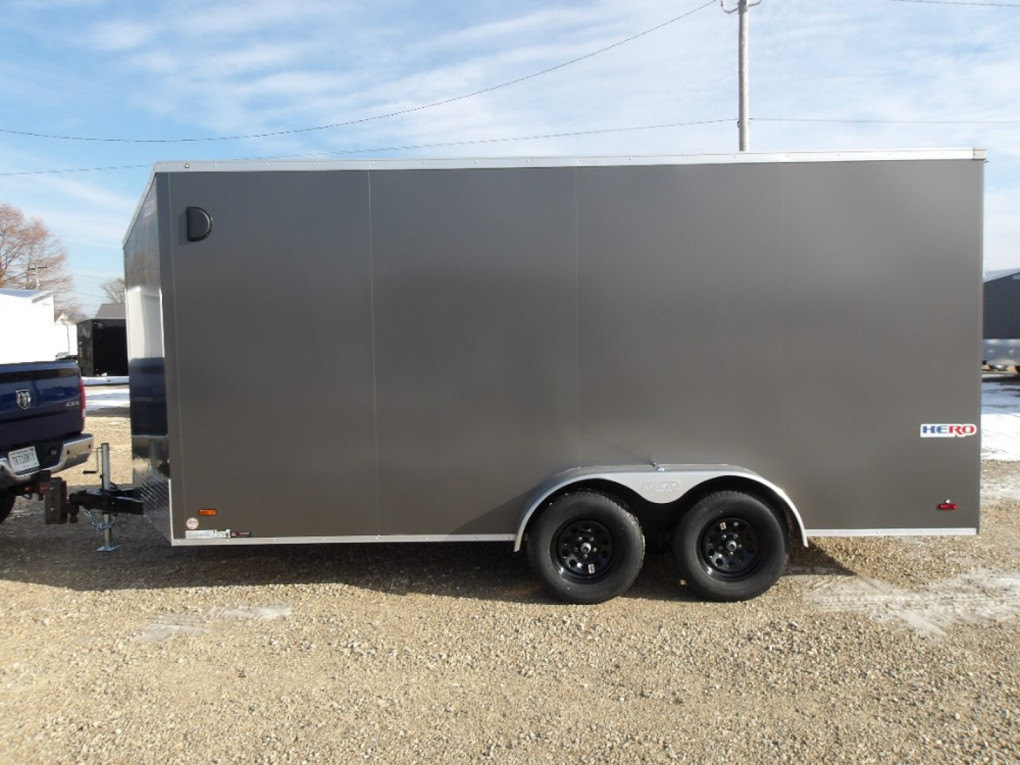 New 2026 Hero Trailer HR716TA2 Cargo / Enclosed Trailer