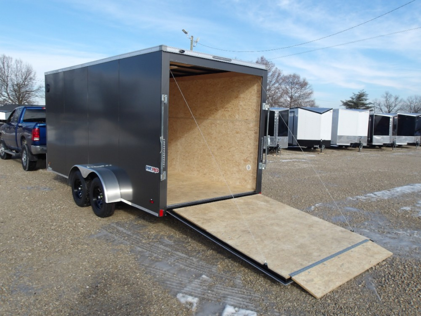 New 2026 Hero Trailer HR716TA2 Cargo / Enclosed Trailer