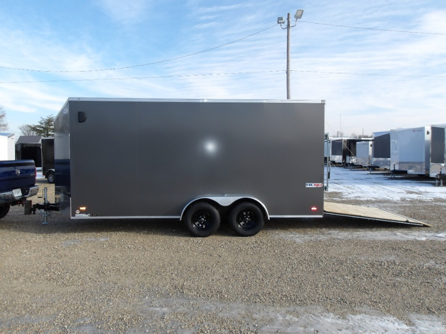New 2026 Hero Trailer HR716TA2 Cargo / Enclosed Trailer