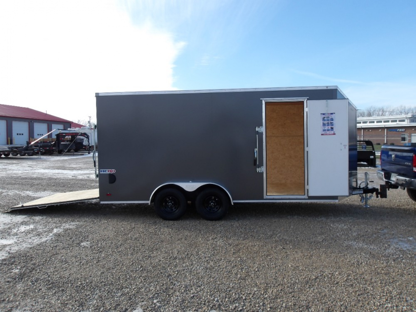 New 2026 Hero Trailer HR716TA2 Cargo / Enclosed Trailer