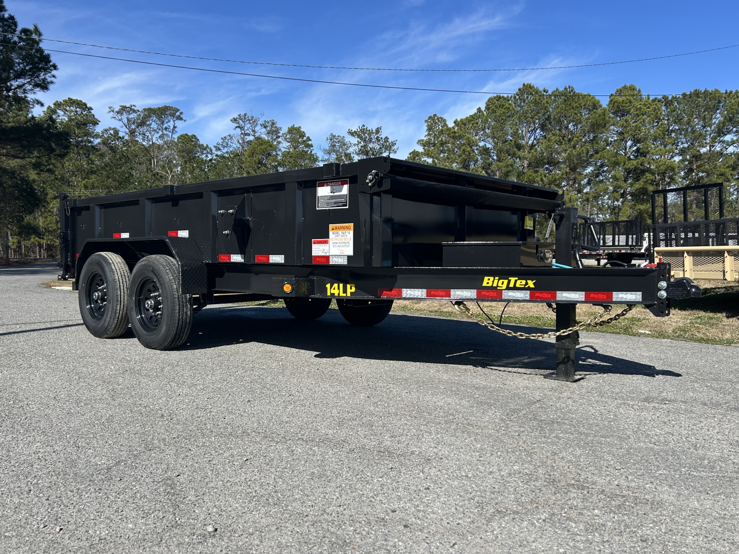New 2026 Big Tex 14LP-14 Dump Trailer 7X14 SCISSORS LIFT WITH TARP ...
