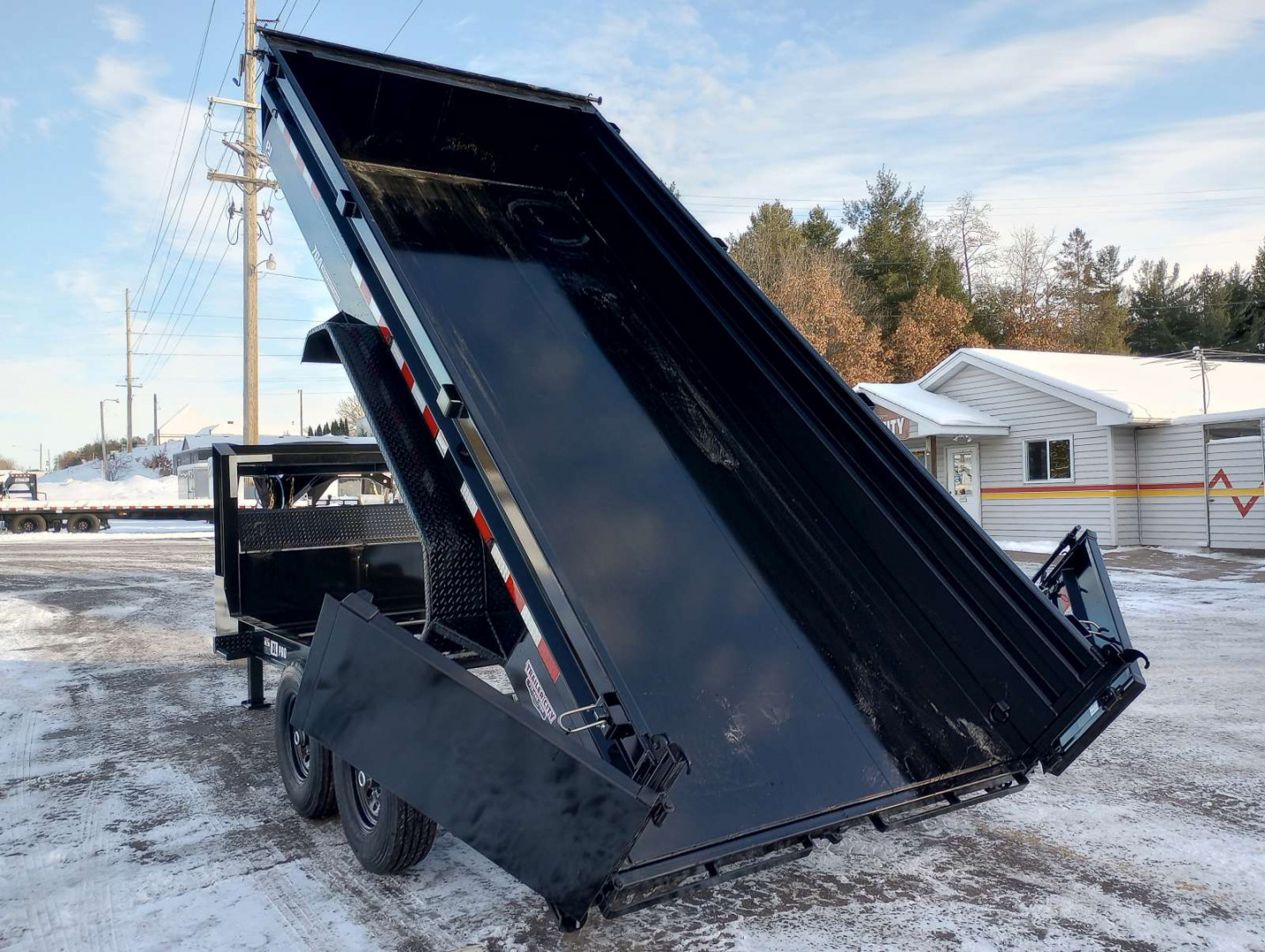 New 2026 PJ TRAILERS 83" x 16' DL Gooseneck Dump Trailer