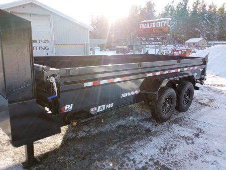 New 2026 PJ TRAILERS 83" x 16' DL Gooseneck Dump Trailer