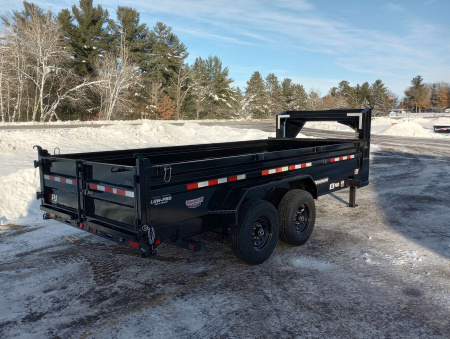 New 2026 PJ TRAILERS 83" x 16' DL Gooseneck Dump Trailer
