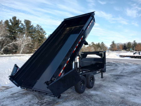 New 2026 PJ TRAILERS 83" x 16' DL Gooseneck Dump Trailer