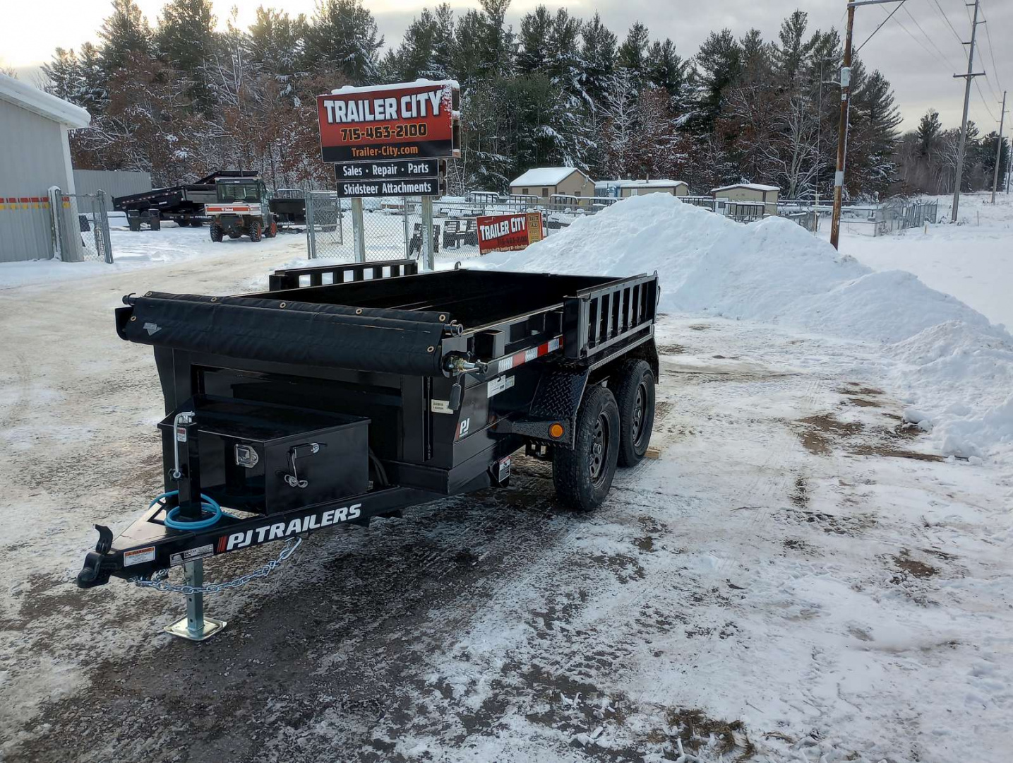 New 2026 PJ TRAILERS 60" x 10' D5 Dump Trailer 7K