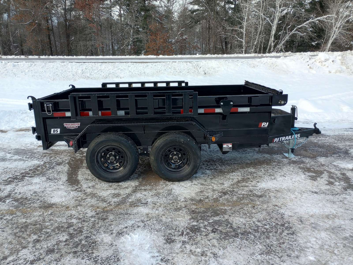 New 2026 PJ TRAILERS 60" x 10' D5 Dump Trailer 7K
