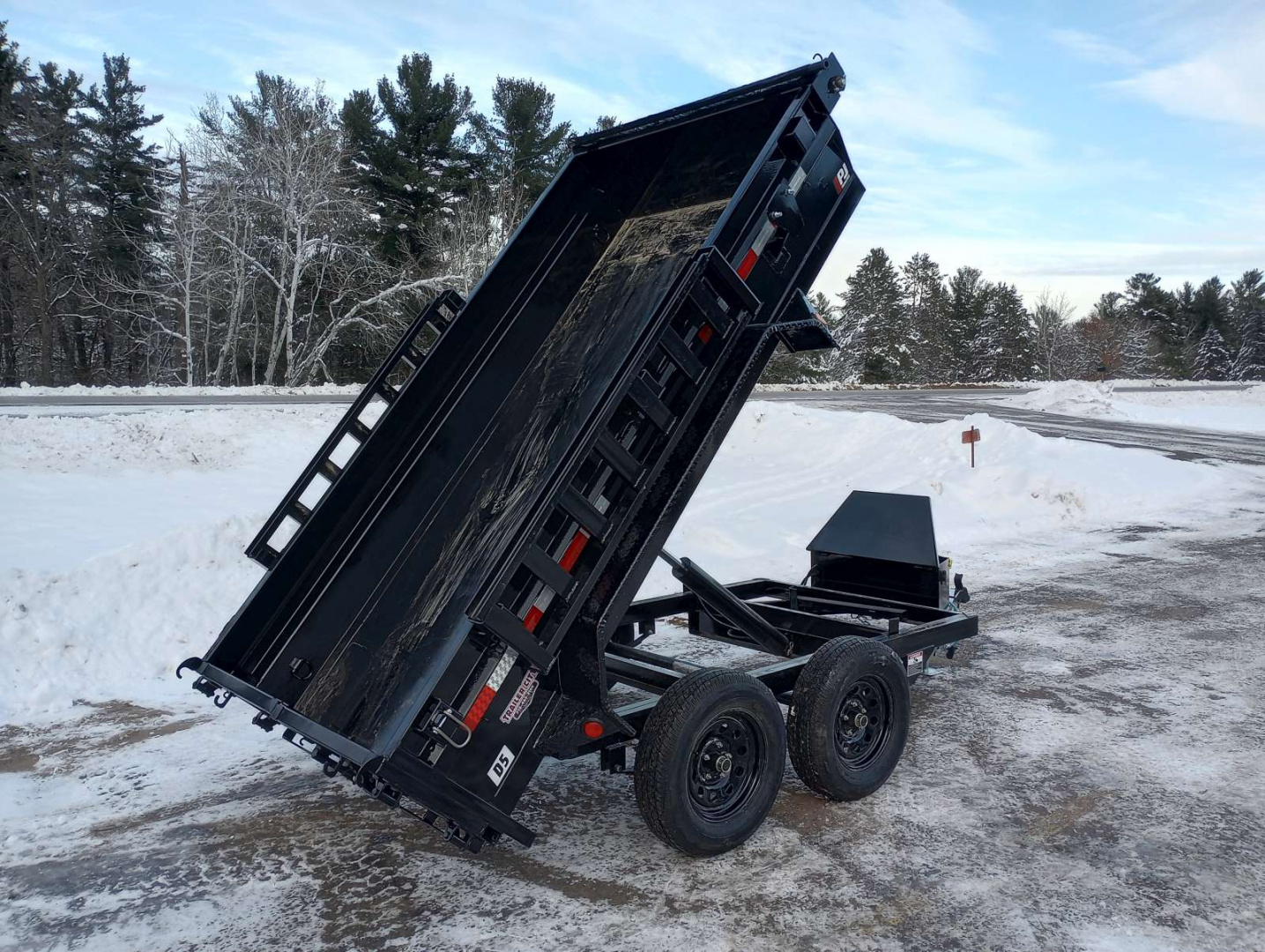 New 2026 PJ TRAILERS 60" x 10' D5 Dump Trailer 7K