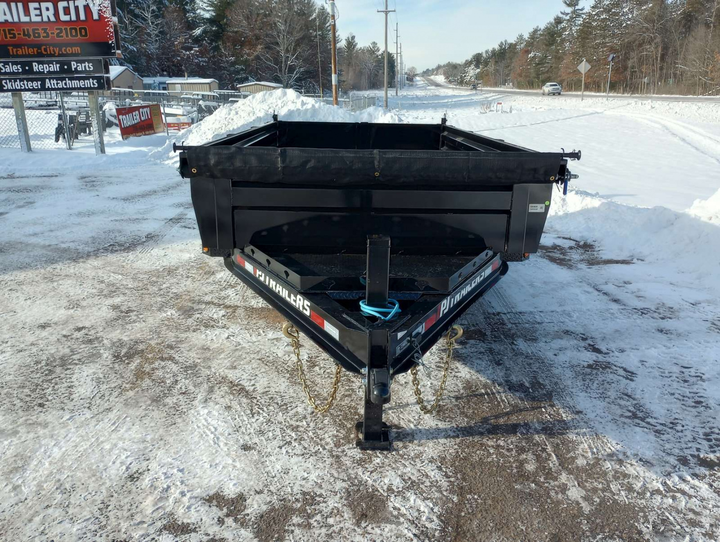 New 2026 PJ Trailers 83" x 14' DL Dump Trailer