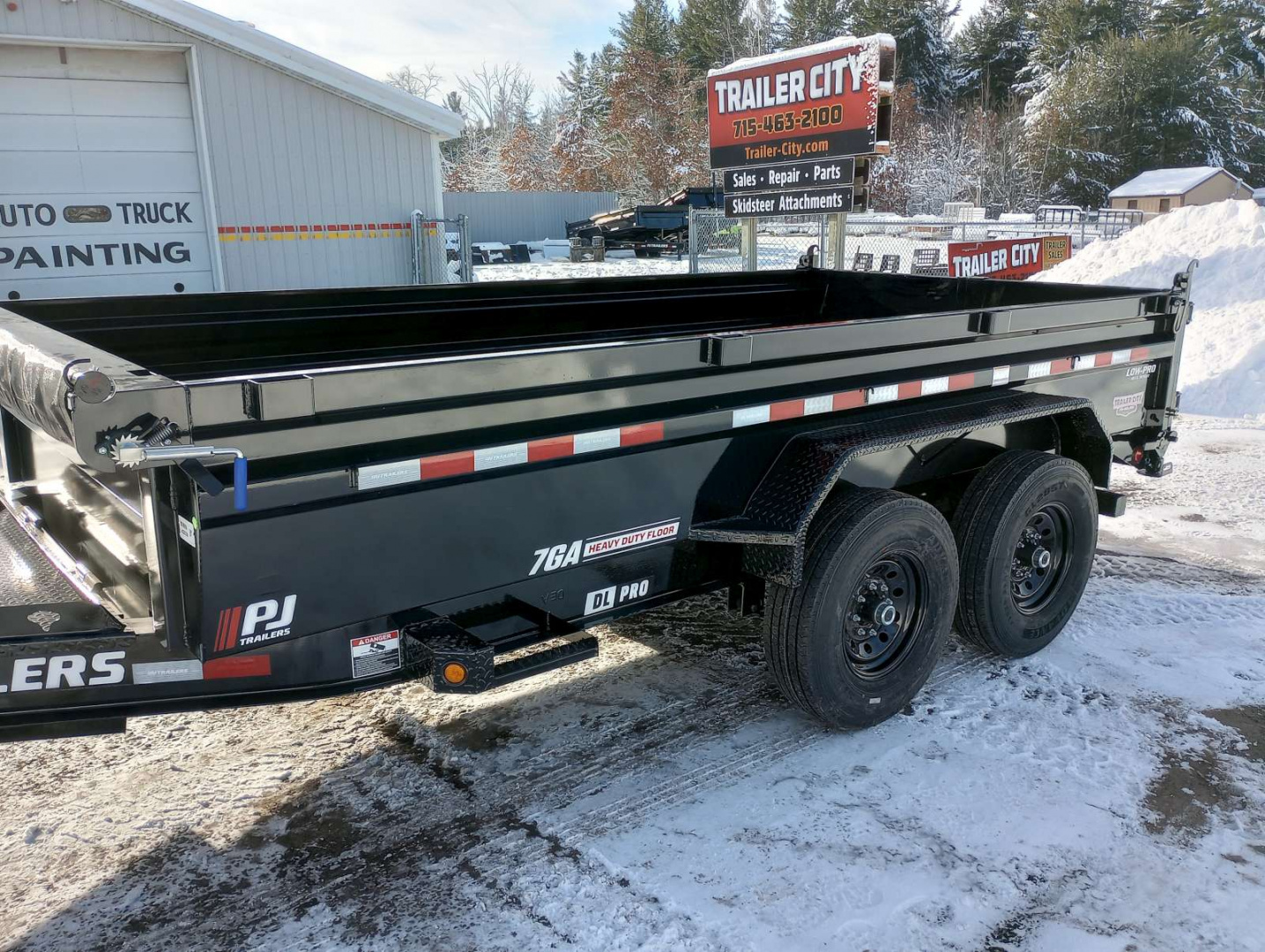 New 2026 PJ Trailers 83" x 14' DL Dump Trailer