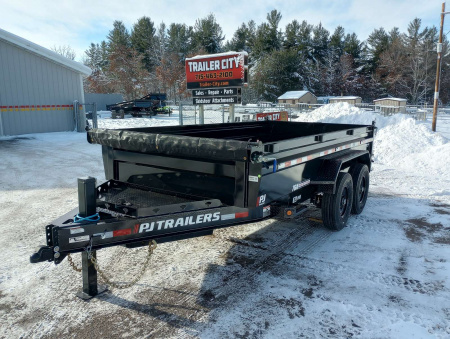 New 2026 PJ Trailers 83  x 14' DL Dump Trailer