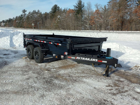 New 2026 PJ Trailers 83" x 14' DL Dump Trailer