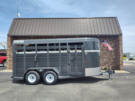 New 2026 CornPro SB-16 6S Livestock Trailer