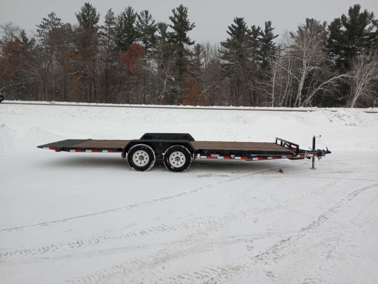 Used 2018 PJ Trailers 83" x 22' TH Tilt Trailer