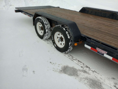 Used 2018 PJ Trailers 83" x 22' TH Tilt Trailer
