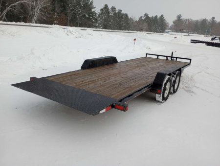 Used 2018 PJ Trailers 83" x 22' TH Tilt Trailer