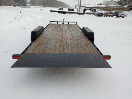 Used 2018 PJ Trailers 83" x 22' TH Tilt Trailer